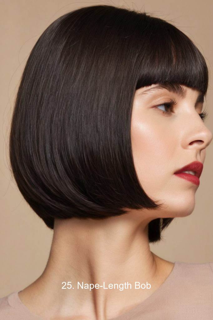 25. Nape-Length Bob