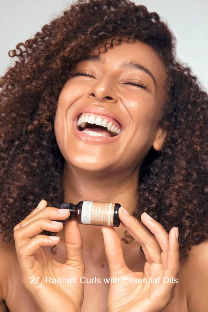 27. Radiant Curls with Essential Oils