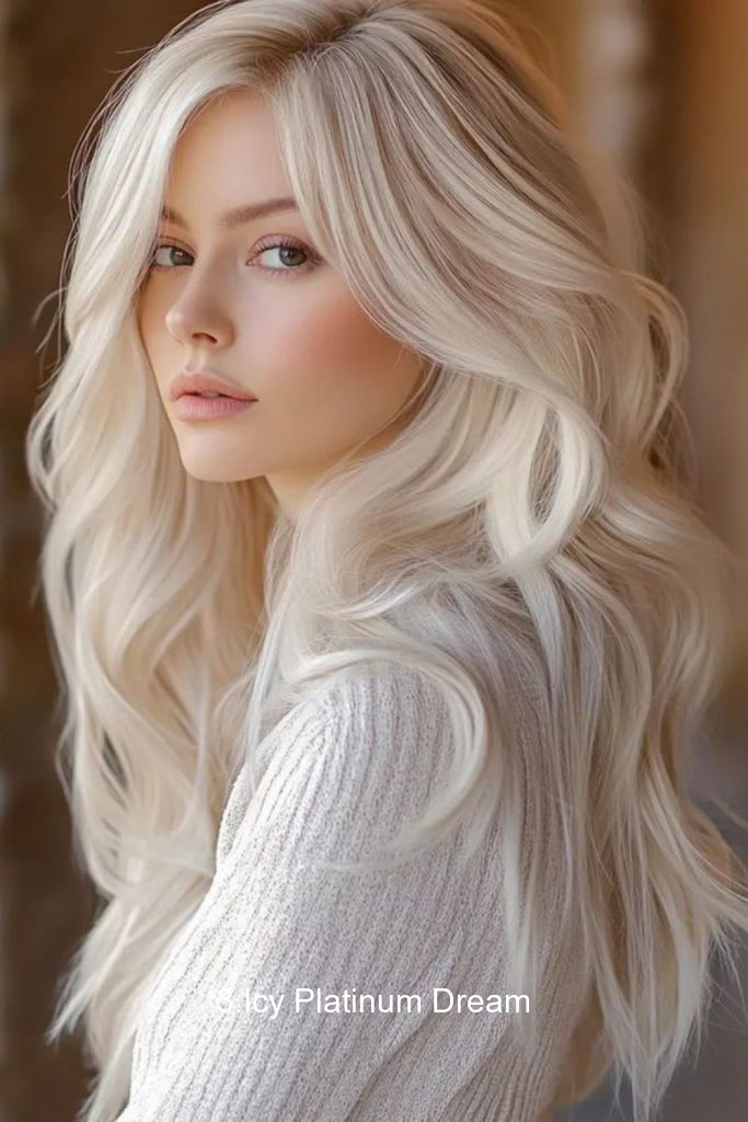 3.Icy Platinum Dream