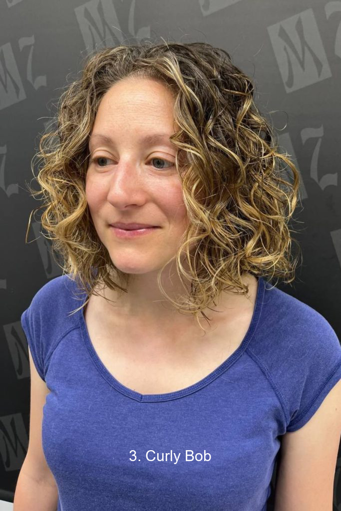 3. Curly Bob