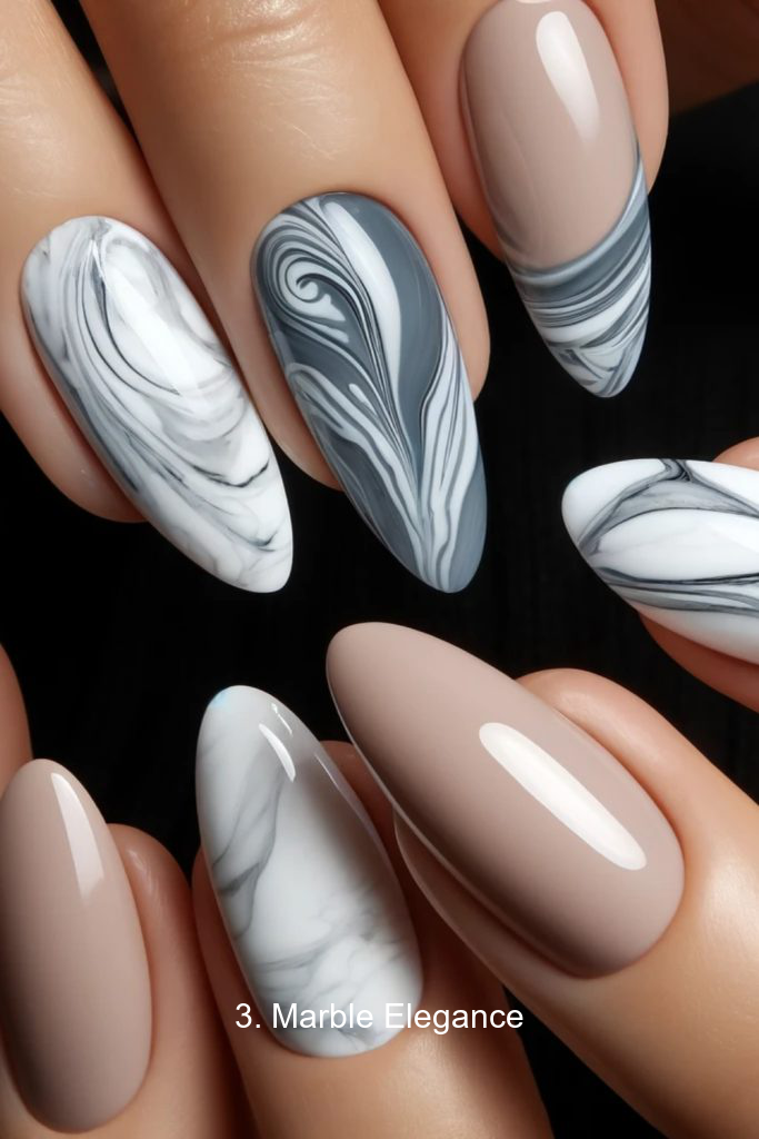 3. Marble Elegance