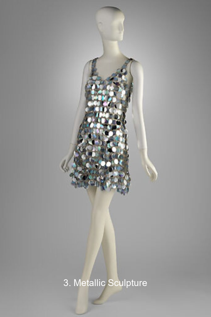 3. Metallic Sculpture