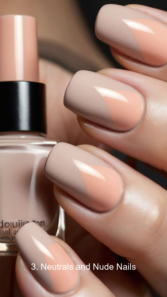 3. Neutrals and Nude Nails