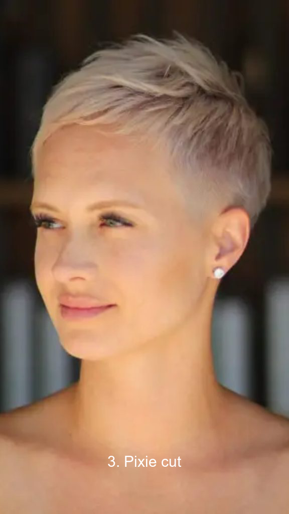 3. Pixie cut