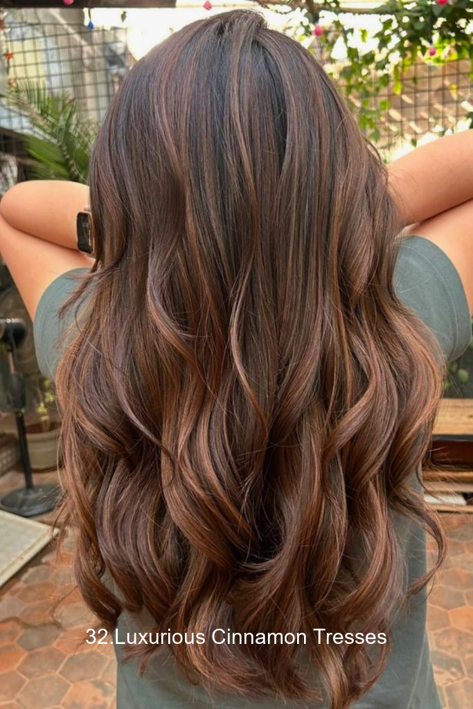 32.Luxurious Cinnamon Tresses