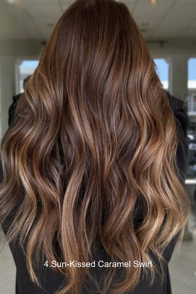 4.Sun-Kissed Caramel Swirl