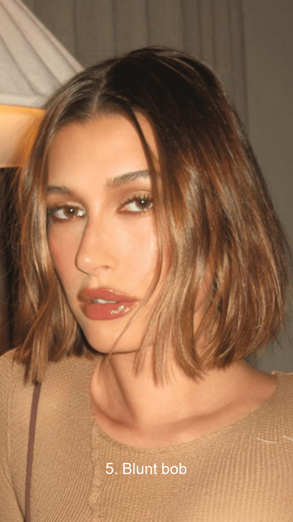 5. Blunt bob