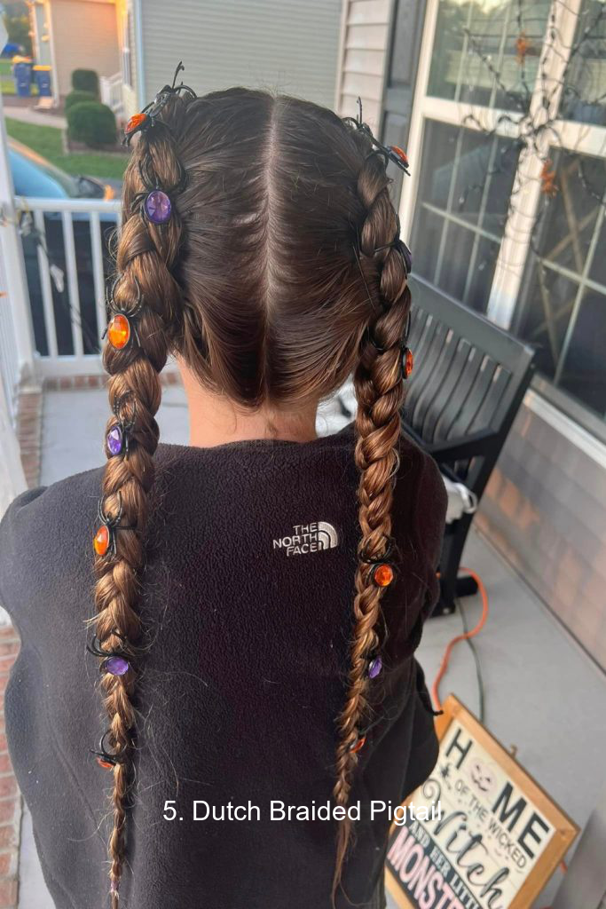 5. Dutch Braided Pigtail