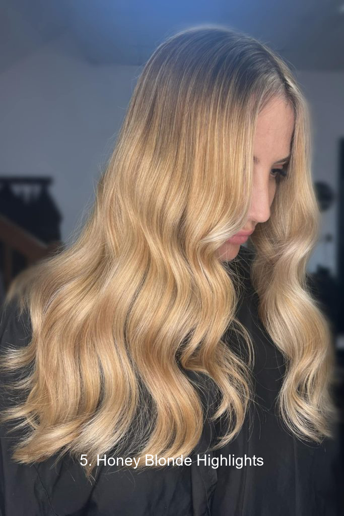 5. Honey Blonde Highlights