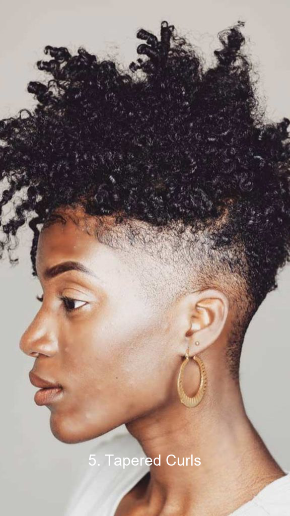 5. Tapered Curls