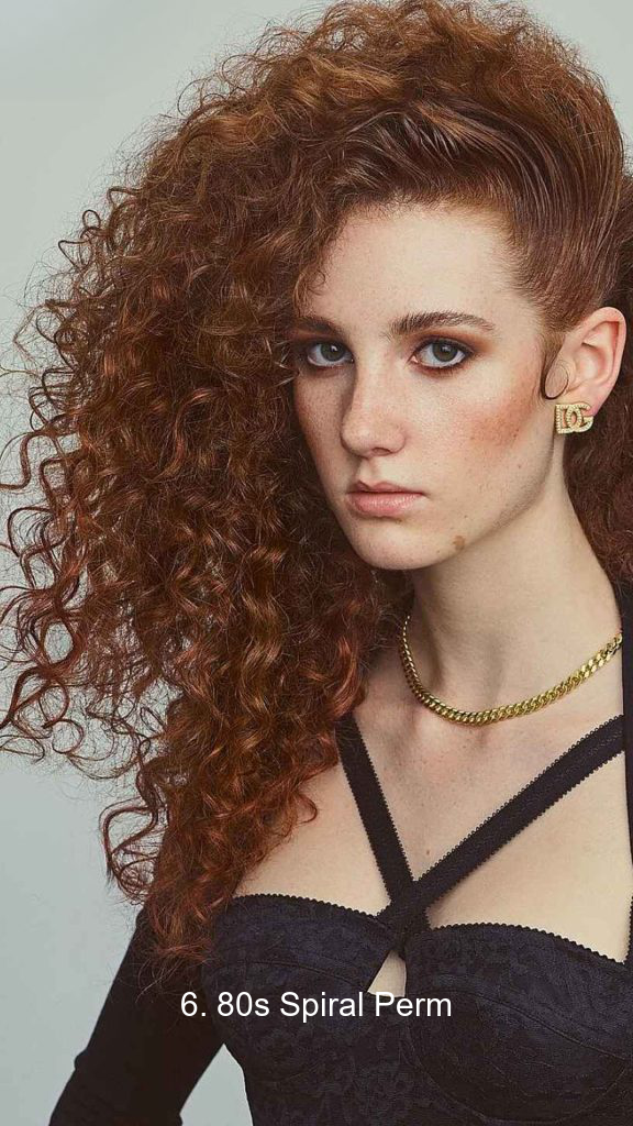 6. 80s Spiral Perm