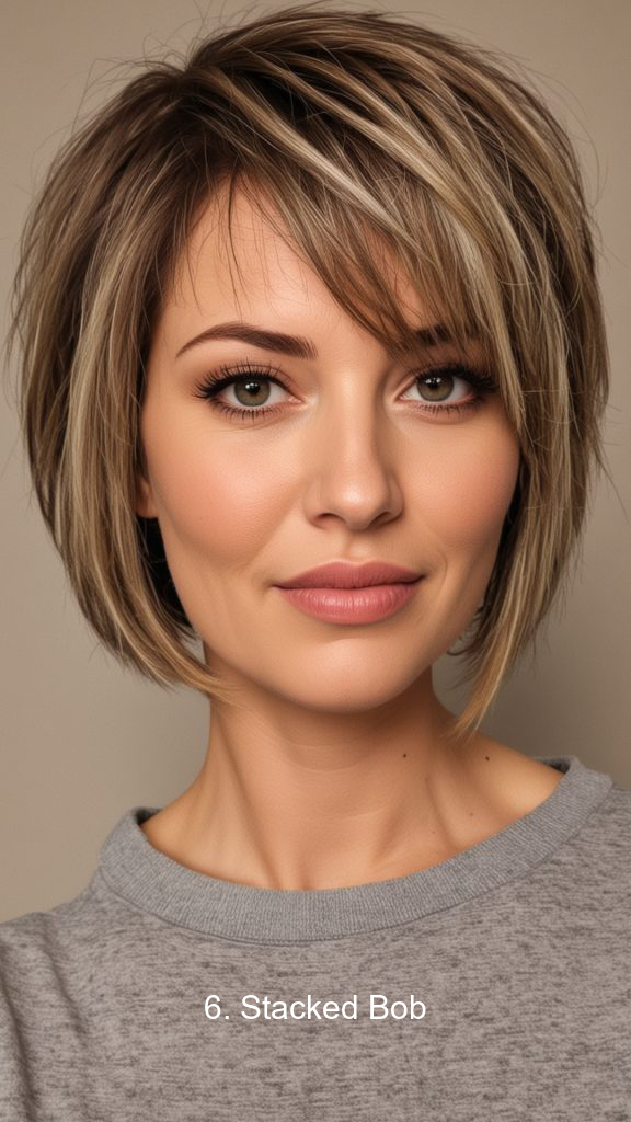 6. Stacked Bob
