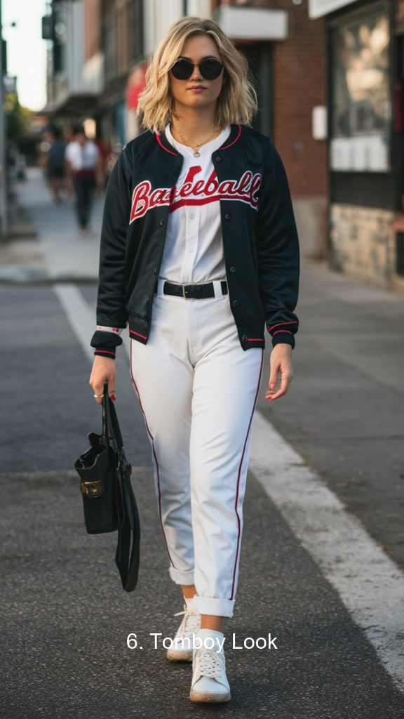 6. Tomboy Look