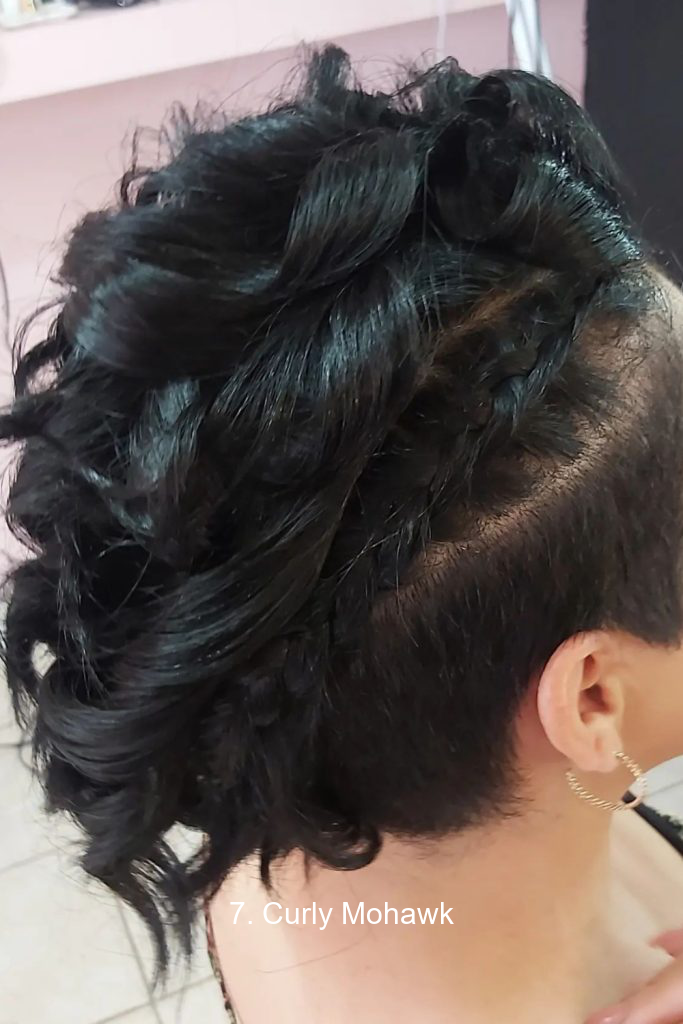 7. Curly Mohawk