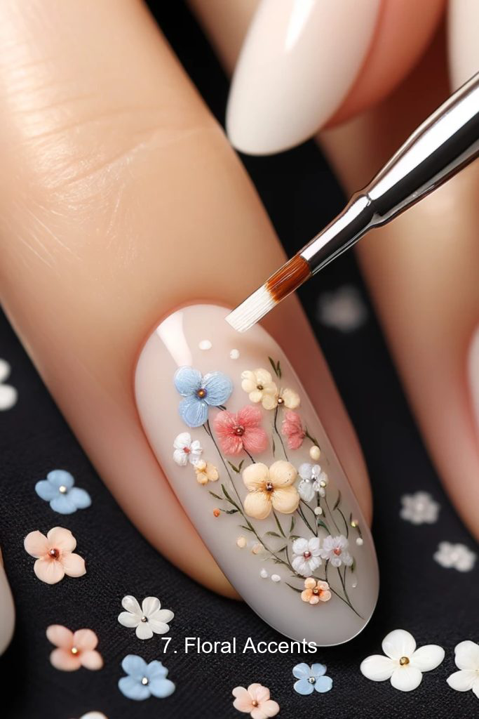 7. Floral Accents