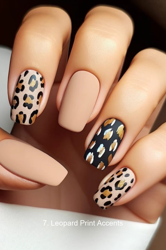 7. Leopard Print Accents