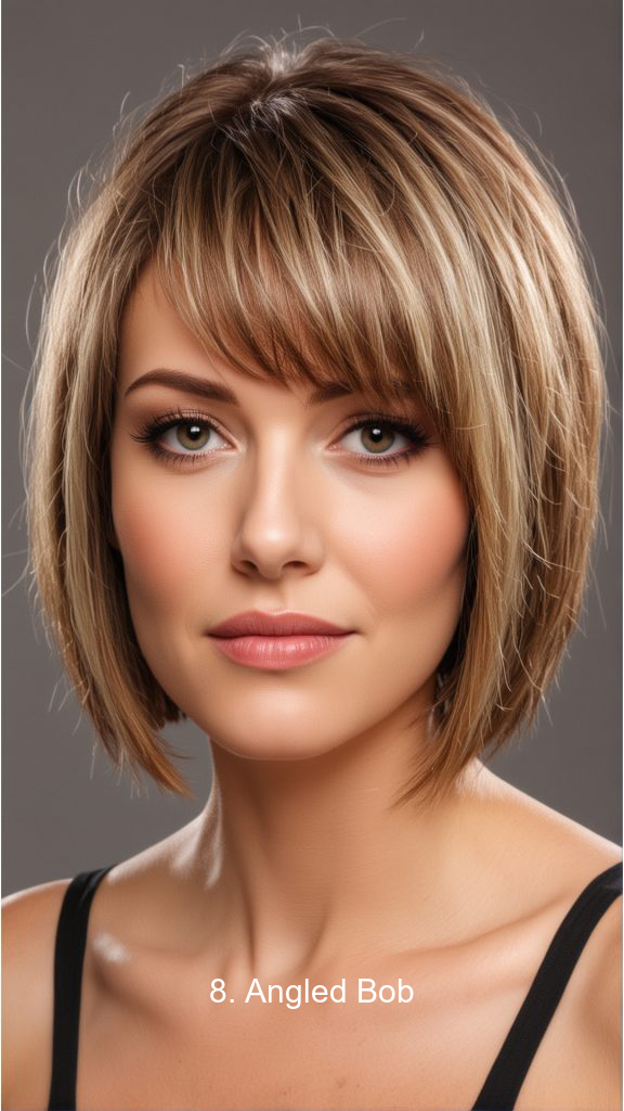 8. Angled Bob