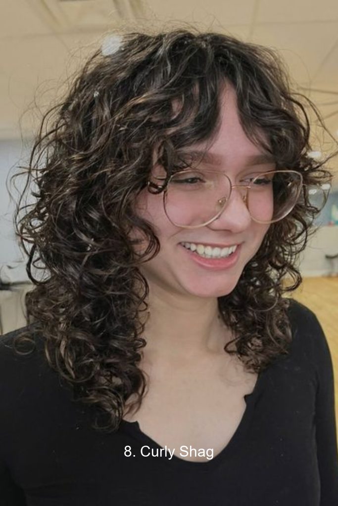 8. Curly Shag