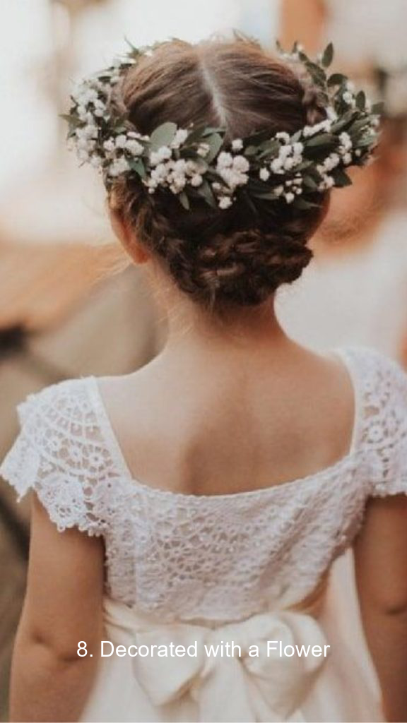 8. Decorated with a Flower