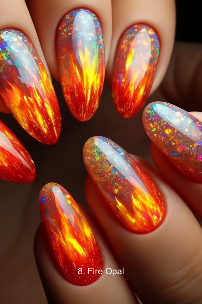 8. Fire Opal