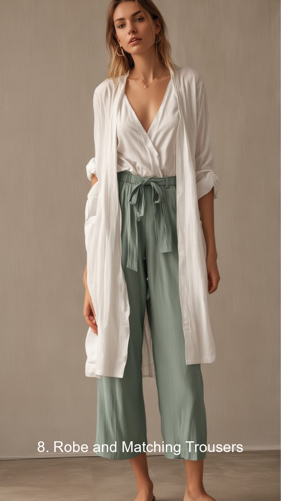 8. Robe and Matching Trousers
